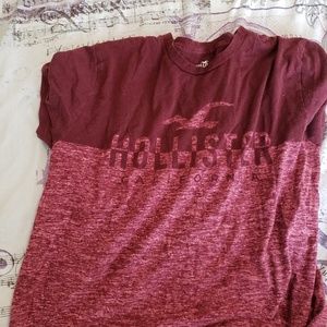 A Maroon-Pink Hollister Shirt